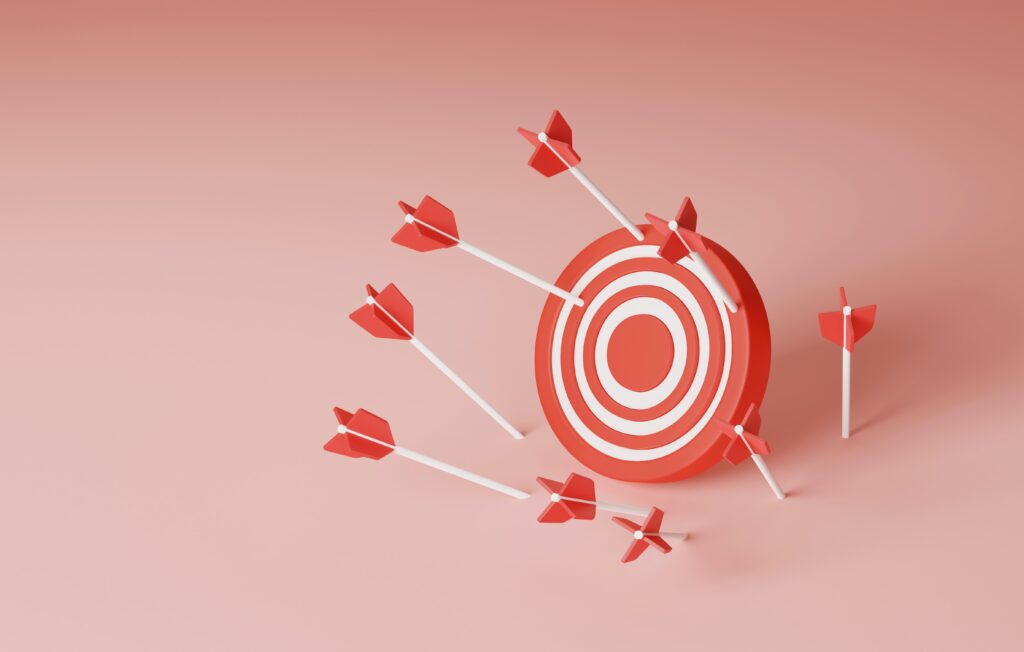 image of a toy bullseye target