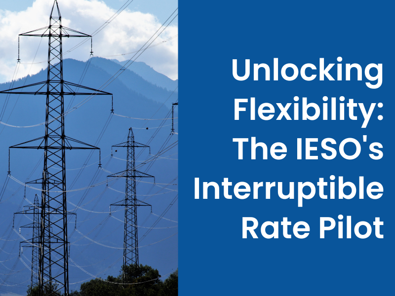 IESO Interruptible Rate Pilot
