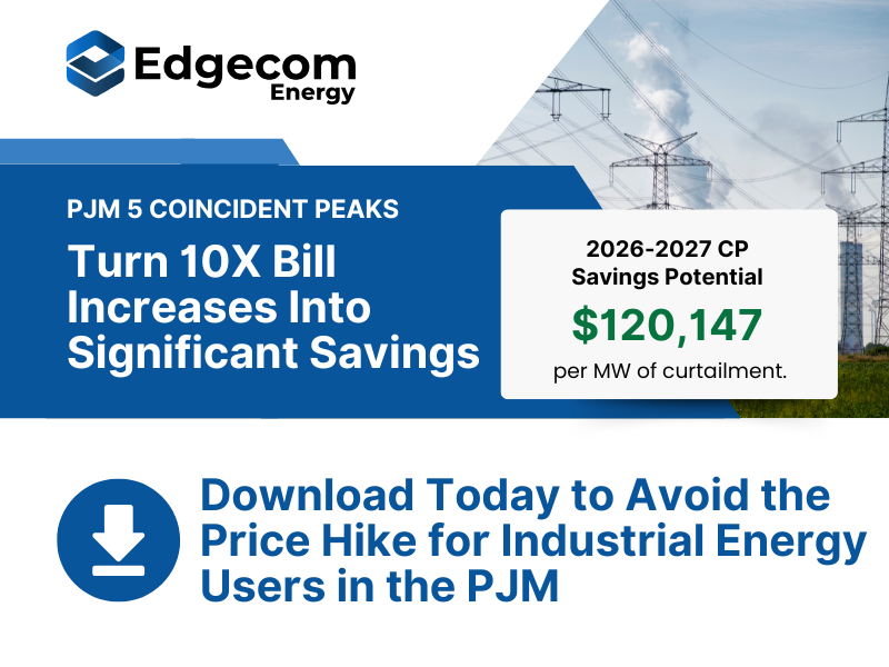 PJM 5CP Coincident Peaks
