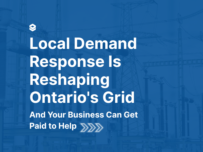 Local Demand Response Ontario