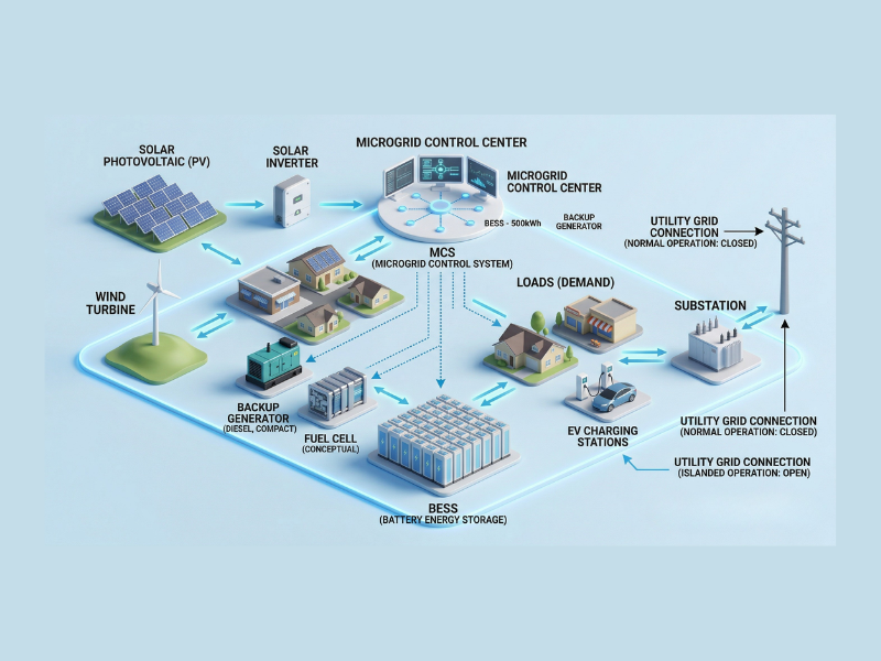 Microgrid Diagram